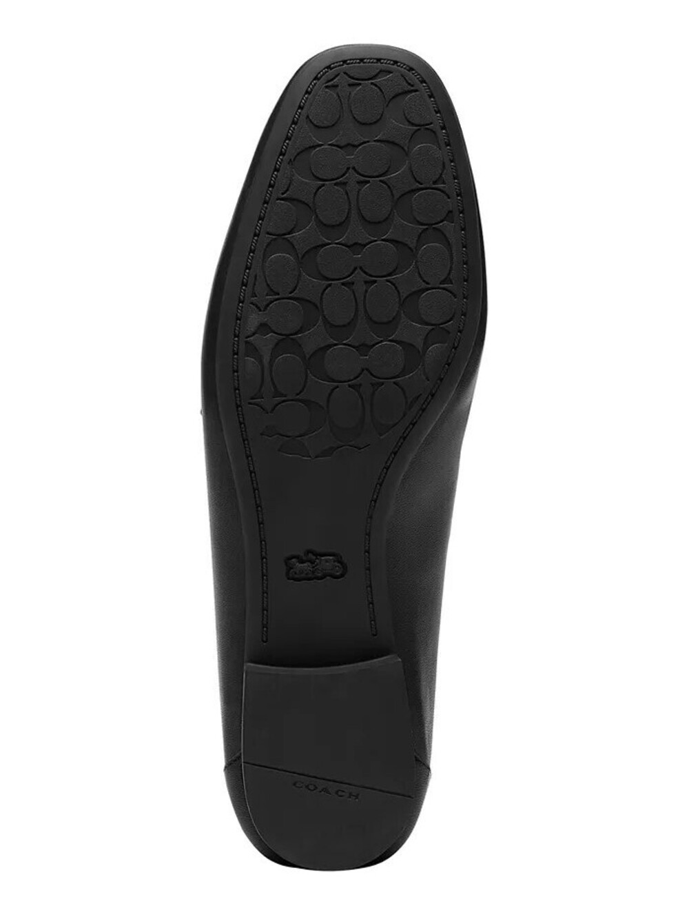 COACH Womens Signature Sculpted C R Black 7.5M - Picture 4 of 4
